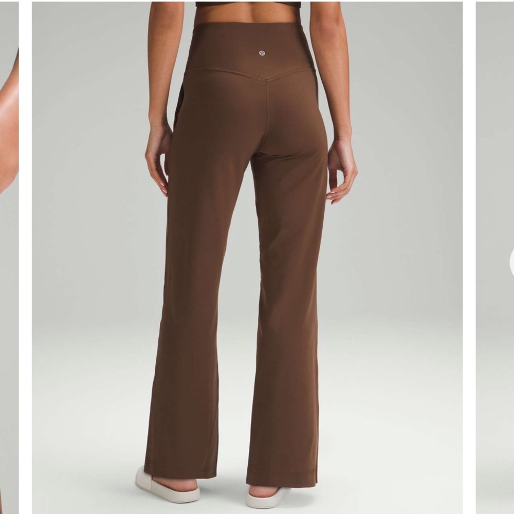 Lululemon Align wide leg pant Java size 4. NWT - Picture 5 of 5